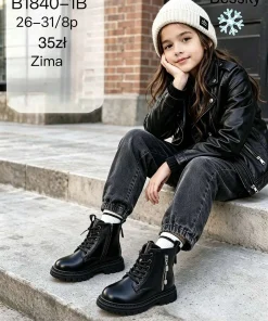 Buty Botki DZIECIĘCE (26-31, 8par)