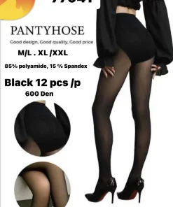 Rajstopy Damskie,size m/l-xl/2xl,paczka 12szt,1 kolor