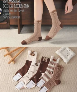 Skarpety Damskie,size 35-42,Paczka 40szt ,mix kolor
