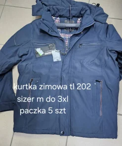 Kurtki MĘSKIE,size m-3xl,Paczka 5szt,1kolor