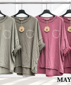 Bluzki damskie,size uni,Paczka 6szt,mix kolor