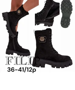 Buty Botki DAMSKIE 36-41 12par)