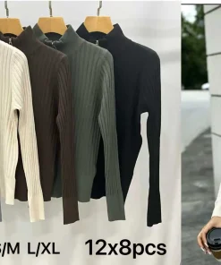 Swetry Damskie ,Size s/m-l/xl,paczka 8szt, mix kolor