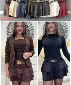 Spódnica damskie,size uni,paczka 6szt,mix kolor