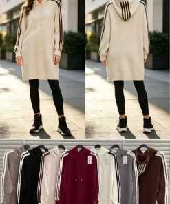 Sukienki Damskie WŁOSKA,Size uni,paczka 6szt, mix kolor