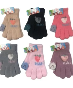 Rękawiczki DZIECIĘCA,paczka 12szt,mix kolor