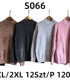 Swetry Damskie,size m/l-xl/2xl,Paczka 12szt ,mix kolor