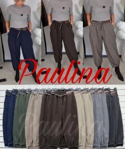 Spodnie Damskie WŁOSKA,Size uni,paczka 6szt, mix kolor