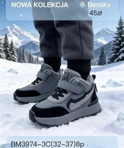Buty Botki DZIECIĘCE (32-37 8par)