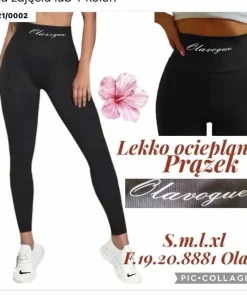 Leginsy Damskie,size s-xl,Paczka 12szt ,1kolor