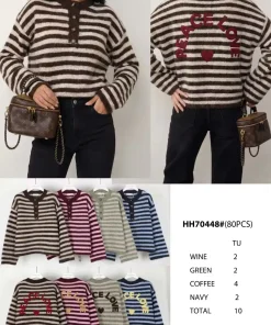 Swetry Damskie ,Size uni,paczka 10szt, mix kolor
