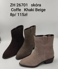 Buty Botki DAMSKIE 36-41 8par)