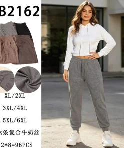 Spodnie Damskie, size xl/2xl-5/6xl,paczka 12szt,mix kolor