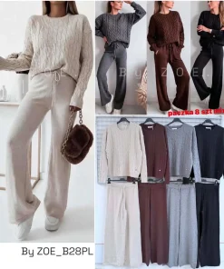 Komplety Damskie WŁOSKA,Size uni,paczka 6szt, mix kolor
