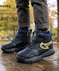 Buty Botki DZIECIĘCE 32-37 8par)