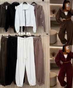 Komplety Damskie WŁOSKA,Size uni,paczka 6szt, mix kolor