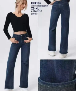 Jeansy Damskie,size xs-xl,paczka 12szt,1kolor