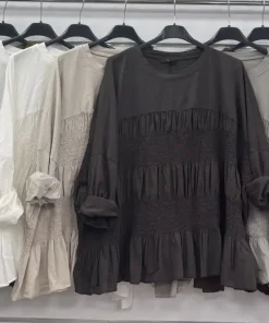 Bluzki damskie,size uni,Paczka 6szt,mix kolor