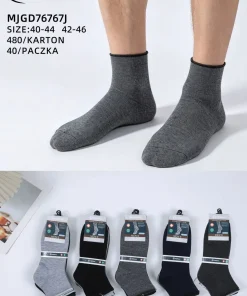 Skarpety MĘSKIE,size 40-46,Paczka 40szt,mix kolor