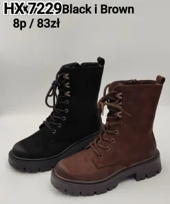 Buty Botki DAMSKIE 36-41 8par)