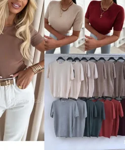 Swetry Damskie WŁOSKA,Size uni,paczka 6szt, mix kolor
