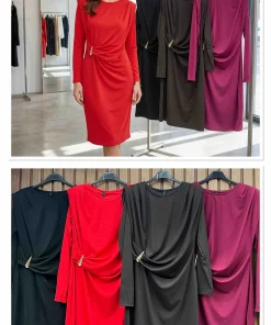 Sukienkii Damskie WŁOSKA,Size uni,paczka 6szt, mix kolor