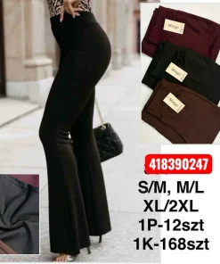 Leginsy Damskie,size s/m-xl/2xl,paczka 12szt,mix kolor