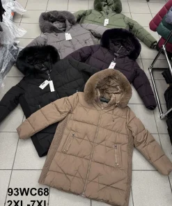 Kurtki Damskie ,Size 2-7xl,paczka 6szt, 1kolor