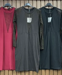 Sukienki Damskie WŁOSKA,Size uni,paczka 6szt, mix kolor