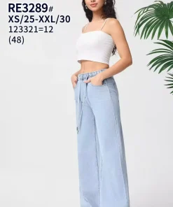 Jeansy Damskie,size 25-30,paczka 12szt,1kolor