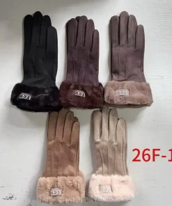 Rękawiczki damskie,paczka 12szt,mix kolor