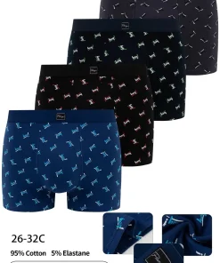 Bokserki MĘSKA, size m-2xl,paczka 24szt,mix kolor