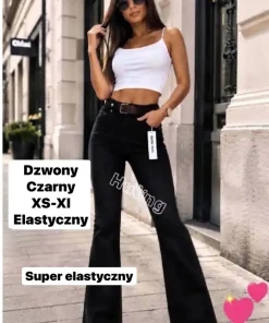 Jeansy Damskie,size xs-xl,Paczka 12szt,1kolor