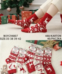Skarpety Damskie,size 35-42,Paczka 40szt,mix kolor