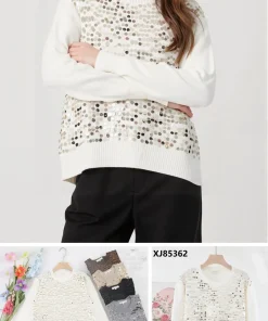Swetry Damskie ,Size s/m-m/l,paczka 10szt, mix kolor