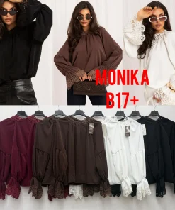 Bluzki Damskie WŁOSKA,Size uni,paczka 6szt, mix kolor