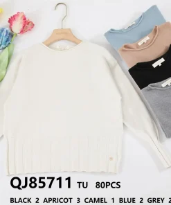 Swetry Damskie ,Size uni,paczka 10szt, mix kolor