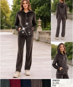 Komplety Damskie,size m-2xl,Paczka 12szt,mix kolor