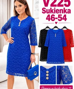 Sukienki damskie,size 46-65,paczka 20szt,mix kolor