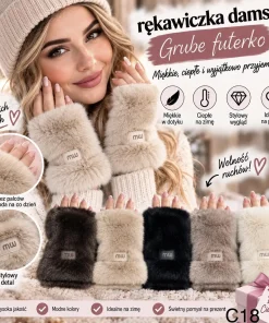 Rękawiczki Damskie,paczka 12szt,mix kolor