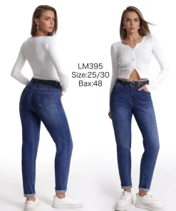 Jeansy damskie ,size 25-30,Paczka 12szt ,1kolor