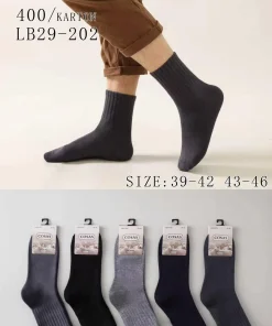 Skarpety MĘSKIE,size 39-46,Paczka 40szt,mix kolor