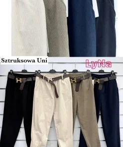 Spodnie Damskie WŁOSKA,Size uni,paczka 6szt, mix kolor