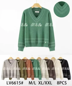 Swetry Damskie,size m/l-xl/2xl,Paczka 8szt,mix kolor