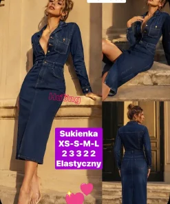 Sukienki Damskie,size xs-l,Paczka 12szt ,1 kolor