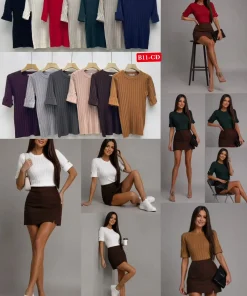 Swetry damskie ,size uni,Paczka 6szt ,mix kolor