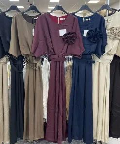Sukienki Damskie WŁOSKA,Size uni,paczka 6szt, mix kolor
