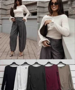 Bluzki Damskie WŁOSKA,Size uni,paczka 6szt, mix kolor