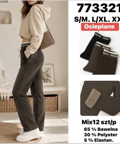 Spodnie Damskie,size s/m-2xl,paczka 12szt,mix kolor