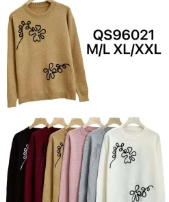 Swetry Damskie,size m/l-xl/2xl,Paczka 12szt ,mix kolor